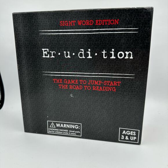 Er*u*di*tion Erudition Jump Start the Road to Reading Sight Word Edition Ages 3+ - Picture 1 of 4
